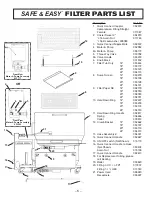 Preview for 7 page of Keating Of Chicago Safe and Easy Filter Owner'S Manual