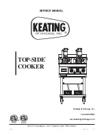 Keating Of Chicago TOP-SIDE Service Manual предпросмотр