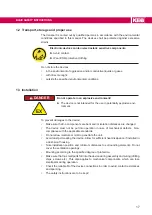 Preview for 17 page of KEB C6 P34 PANEL Instructions For Use Manual