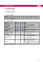 Preview for 15 page of KEB COMBILINE  0SZ1I05-1001 Instructions For Use Manual