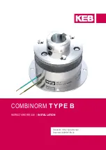 KEB COMBINORM B Instructions For Use Manual preview