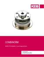 KEB COMBINORM Instruction Manual предпросмотр