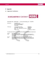 Preview for 35 page of KEB COMBINORM Instruction Manual