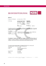 Предварительный просмотр 42 страницы KEB COMBISTOP 28 Installation Manual