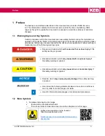 Preview for 3 page of KEB COMBISTOP 38 Instruction Manual