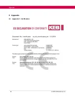 Preview for 44 page of KEB COMBISTOP 38 Instruction Manual