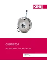 Preview for 1 page of KEB COMBISTOP Instruction Manual