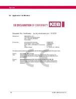 Preview for 50 page of KEB COMBISTOP Instruction Manual