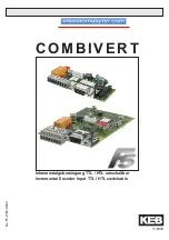 KEB COMBIVERT 2M.F5.K8F-6009 Manual preview