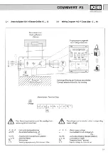 Предварительный просмотр 21 страницы KEB COMBIVERT F3 Instruction Manual