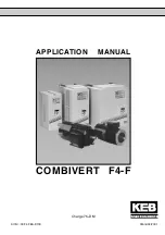 KEB COMBIVERT F4-F Applications Manual preview