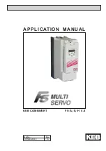 KEB COMBIVERT F5-A Applications Manual предпросмотр