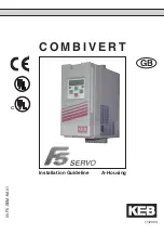 Preview for 1 page of KEB COMBIVERT F5 Servo Installation Manualline