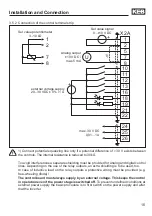 Preview for 15 page of KEB COMBIVERT F5 Servo Installation Manualline