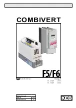 KEB COMBIVERT F5 Instruction Manual предпросмотр