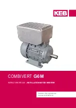 Предварительный просмотр 1 страницы KEB COMBIVERT G6M Instructions For Use Manual