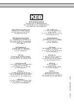 Preview for 8 page of KEB HSP5/485 Instruction Manual