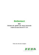 Предварительный просмотр 113 страницы Keba KeContact M20 Quick Start Manual