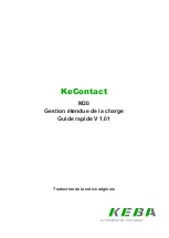 Предварительный просмотр 149 страницы Keba KeContact M20 Quick Start Manual