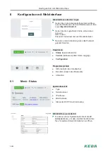 Preview for 24 page of Keba KeContact P30 x series Configuration Manual