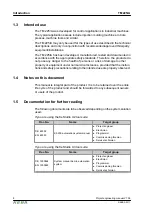 Preview for 8 page of Keba Kemro TM 225/A Project Engineering Manual