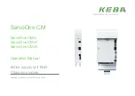 Keba ServoOne CM Series Operation Manual предпросмотр