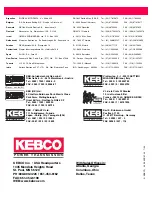 Предварительный просмотр 44 страницы KEBCO COMBIVERT S4 Applications Manual