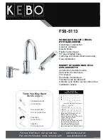 Preview for 1 page of Kebo F58-5113 Manual