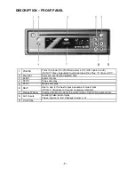 Preview for 8 page of KEC DVD-2 Installation Information & Operating Instructions