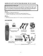 Предварительный просмотр 11 страницы KEC DVD-2 Installation Information & Operating Instructions