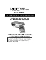 Preview for 2 page of KEC LSMD-121 Installation Information & Operating Instructions