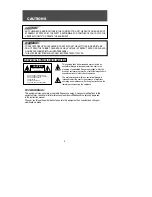 Предварительный просмотр 3 страницы KEC LSMD-121 Installation Information & Operating Instructions