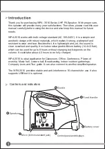 Preview for 5 page of KEC WPA-3516 UHF Series Instruction Manual