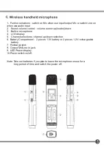 Предварительный просмотр 9 страницы KEC WPA-3516 UHF Series Instruction Manual