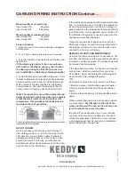 Предварительный просмотр 8 страницы KEDDY 100 Installation Instructions Manual