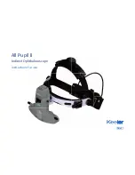 Keeler All Pupil II LED Instructions For Use Manual preview