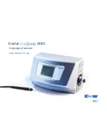 Предварительный просмотр 1 страницы Keeler Cryomatic MKII Instructions For Use Manual