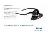 Предварительный просмотр 4 страницы Keeler Spectra Iris Instructions For Use Manual