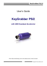 KeeLog KeyGrabber PS/2 User Manual preview