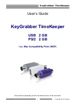 KeeLog KeyGrabber TimeKeeper User Manual preview