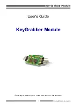 Preview for 1 page of KeeLog KeyGrabber USB User Manual