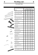 Preview for 2 page of KEENCUT Evolution Bench Assembly Instructions Manual