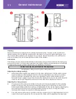 Предварительный просмотр 21 страницы KEENCUT EXCALIBUR 3S Manual