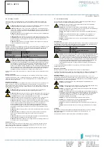 Preview for 4 page of keep living PRESSALIT care R2170 Mounting Instruction