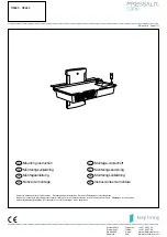 keep living Pressalit Care R8683 Mounting Instructions preview