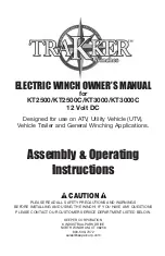 Keeper Trakker KT2500 Assembly & Operating Instructions preview