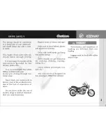 Preview for 3 page of KEEWAY Cruiser 250 Owner'S Manual