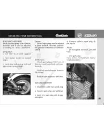 Preview for 19 page of KEEWAY Cruiser 250 Owner'S Manual