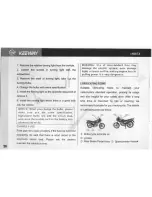 Preview for 27 page of KEEWAY Speed 125 User Manual