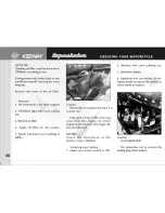 Preview for 20 page of KEEWAY Supershadow Owner'S Manual